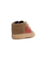 Baby's Suede Logo Sneakers