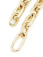 14K Yellow Gold Mariner-Chain Bracelet