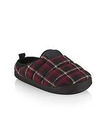 Little Boy's & Boy's Puma Scuff Flannel Jr. Slippers