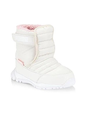 Little Girl's Quilted Puffer Snow Boots