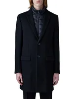 Skai 2-in-1 Wool & Cashmere Topcoat