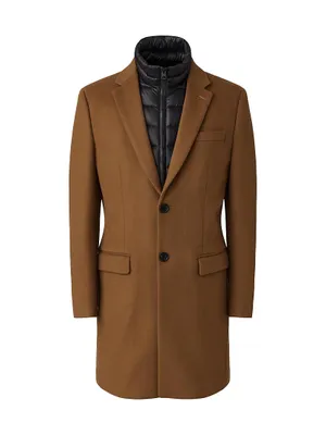 Skai 2-in-1 Wool & Cashmere Topcoat