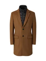 Skai 2-in-1 Wool & Cashmere Topcoat