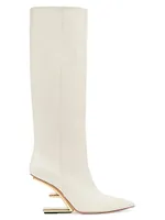 Fendi First Leather Tall Boots