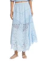 Calla Lace Midi Skirt