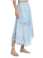 Calla Lace Midi Skirt