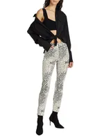 The Dazzler Printed Skinny Jeans