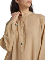 Valery Long Split Caftan