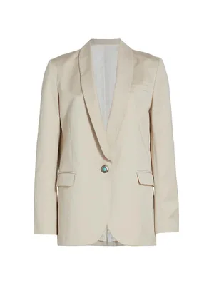 Blaire Relaxed Cotton Blazer