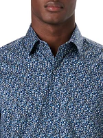 Julian Stretch Cotton Button-Up