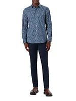 Julian Stretch Cotton Button-Up