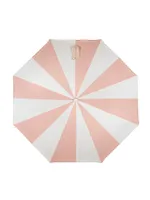 Pink Salt Retro Summerland Portable Beach Umbrella
