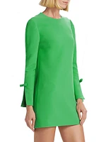 Lily Long-Sleeve Shift Dress