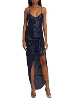 Koren Sequined Maxi Dress