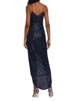 Koren Sequined Maxi Dress