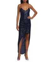 Koren Sequined Maxi Dress