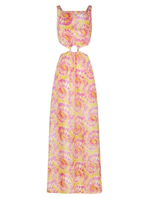 Paros Tie-Dye Maxi Dress