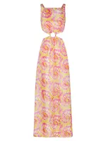 Paros Tie-Dye Maxi Dress