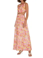 Paros Tie-Dye Maxi Dress