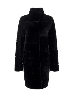 Reversible Shearling Lamb Coat