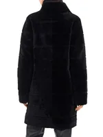 Reversible Shearling Lamb Coat