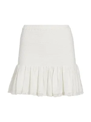 Milla Smocked Mini Skirt