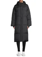 Keeley Long Hooded Puffer Coat