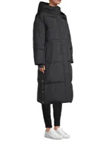 Keeley Long Hooded Puffer Coat