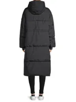 Keeley Long Hooded Puffer Coat