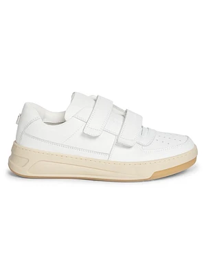 Steffey Friend Leather Low-Top Sneakers