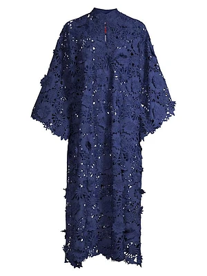 Floral Lace Caftan