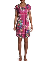 Bethia Floral-Print Cotton Night Dress