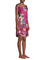 Bethia Floral-Print Cotton Night Dress