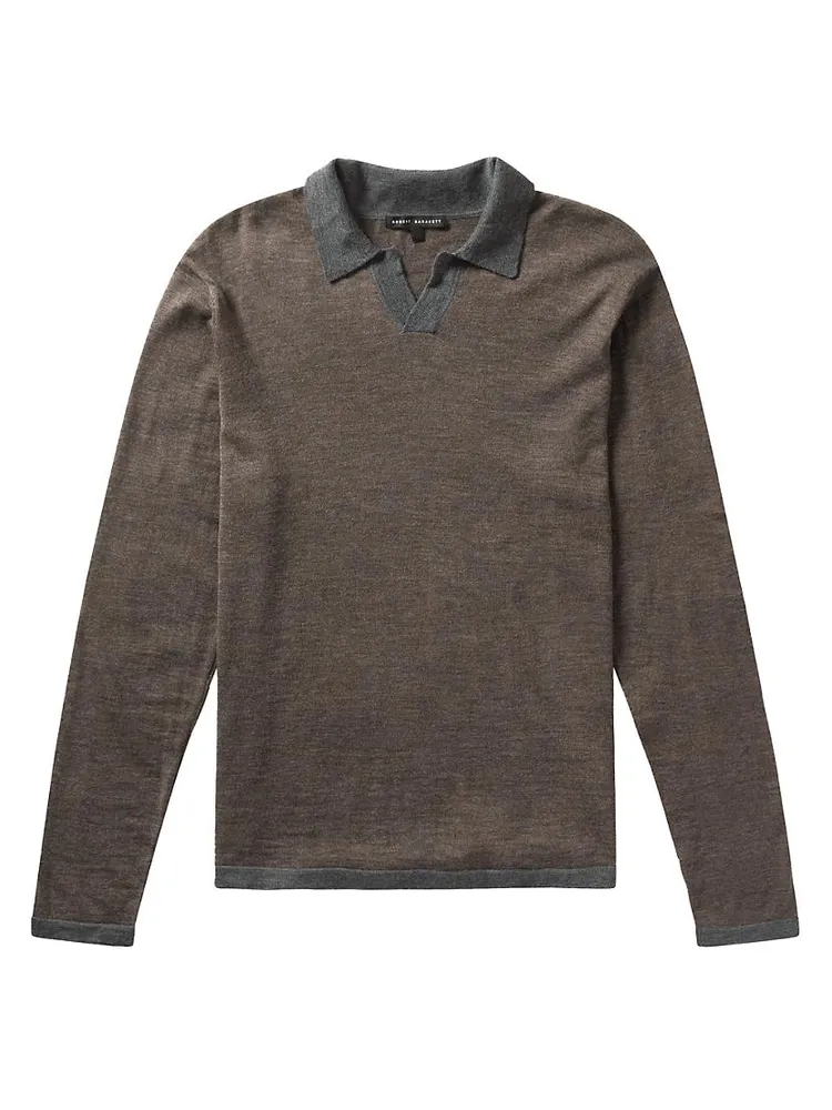 Renwood Wool Polo Sweater