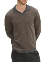 Renwood Wool Polo Sweater