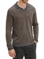 Renwood Wool Polo Sweater