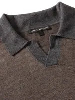 Renwood Wool Polo Sweater