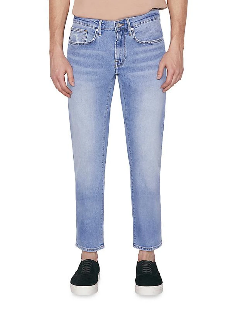 L'Homme Slim Crop Jeans