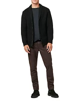 Wool Shawl Collar Cardigan