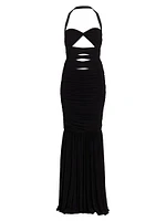 Peekaboo Mio Fishtail Gown