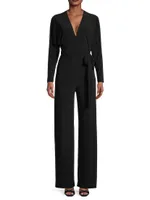 Dolman Wrap Jumpsuit