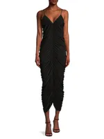 Diana Ruched Slip Gown