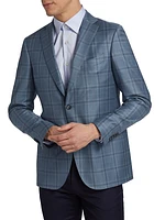 COLLECTION Tonal Plaid Wool Sportcoat