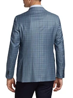 COLLECTION Tonal Plaid Wool Sportcoat