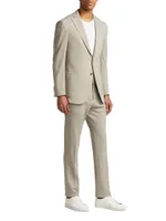 COLLECTION Wool & Cotton-Blend Suit