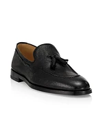 Flex Tassel Leather Loafers