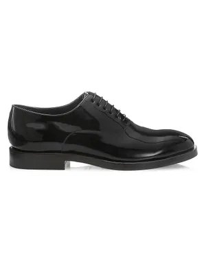 Patent Leather Tuxedo Shoes