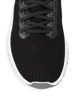 Cotton-Knit Lug Sole Sneakers