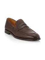 Leather Flex Penny Loafers