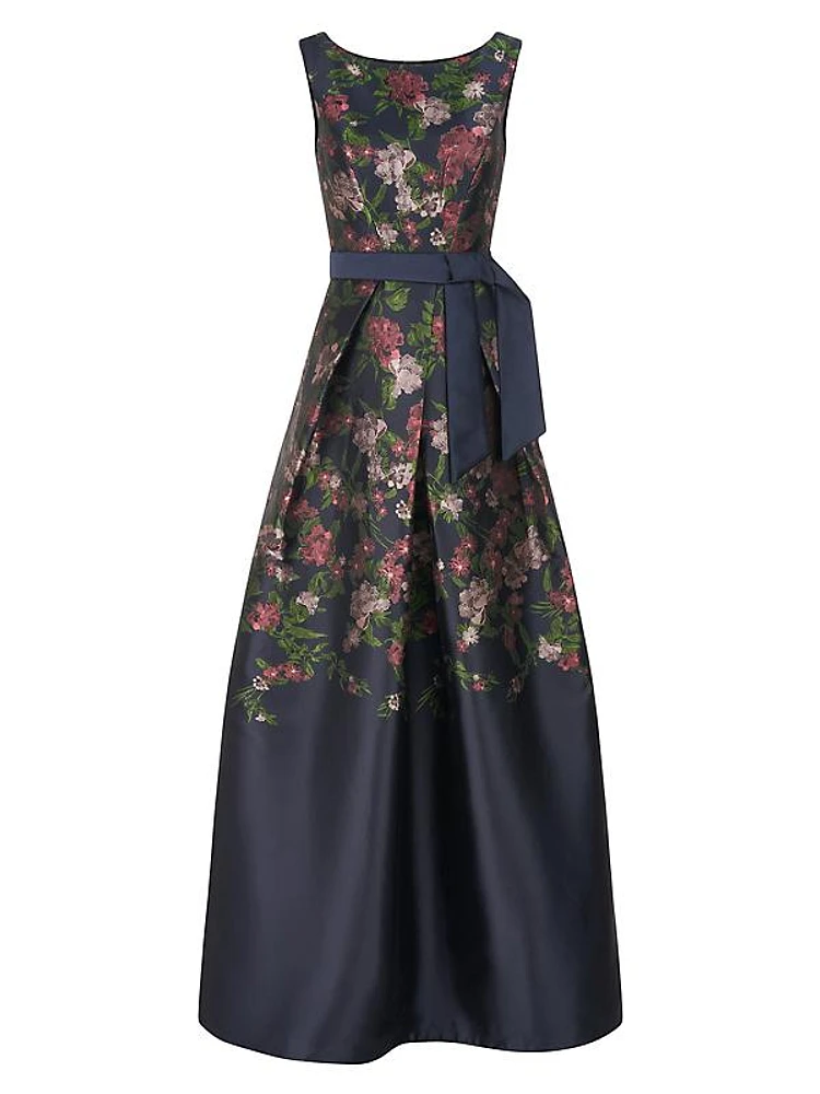 Genevieve Floral Gown